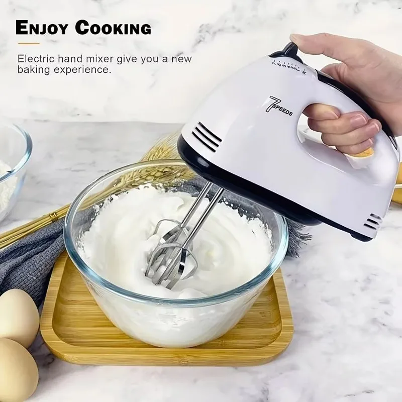 Rotary Bakery Oven - 220V Handheld Electric Egg Beater 7
