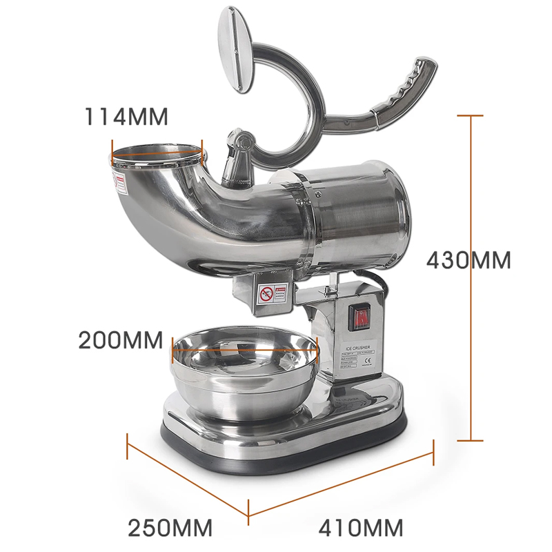 Ice Crusher Commercial Stall H - Slushy Machine 评论和价格
