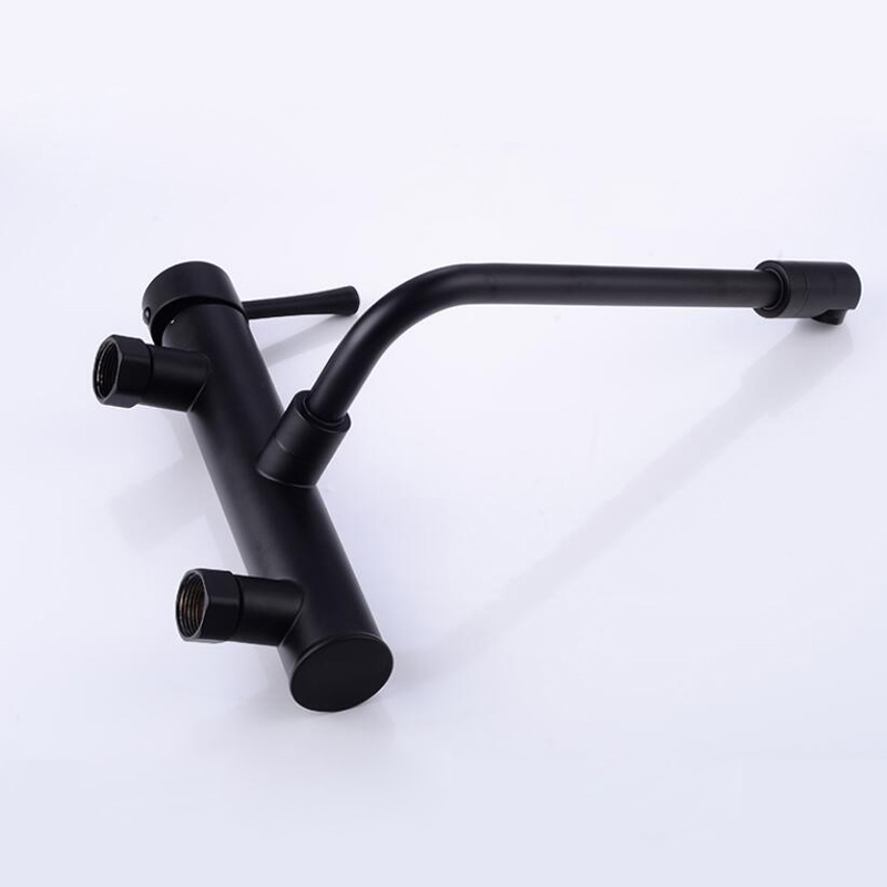 New Arrival Brass Wall Mounted - Commercial Kitchen Mixer Tap 评论和价格