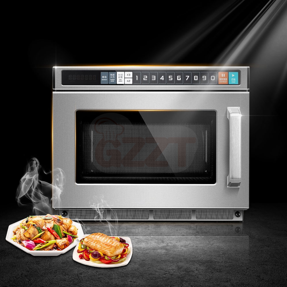 17L Large Capacity 304 Stainle - Commercial Kitchen Microwave 评论和价格