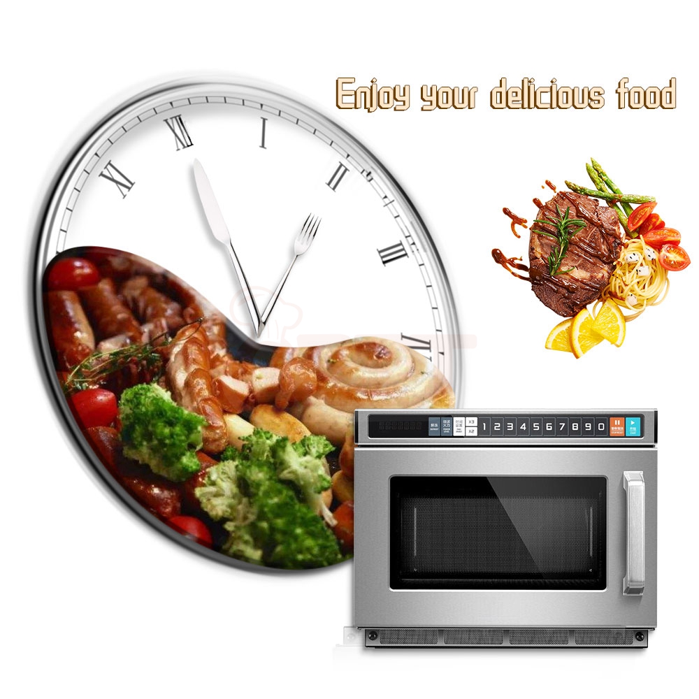 17L Large Capacity 304 Stainle - Commercial Kitchen Microwave 评论和价格