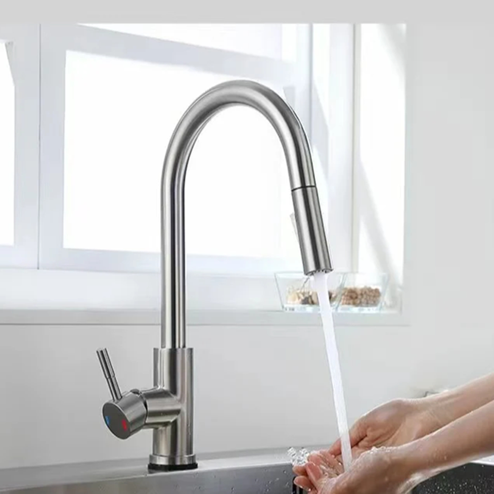 Black Kitchen Faucet Flexible  - Commercial Kitchen Mixer Tap 评论和价格