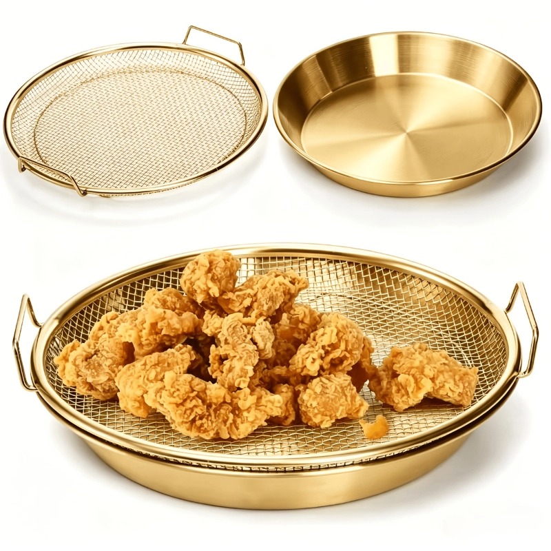 Gold Heavy Duty Deep Fryer Rac - Commercial Kitchen Appliances 评论和价格