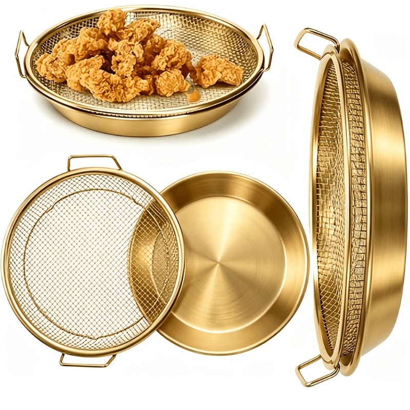 Gold Heavy Duty Deep Fryer Rac - Commercial Kitchen Appliances 评论和价格