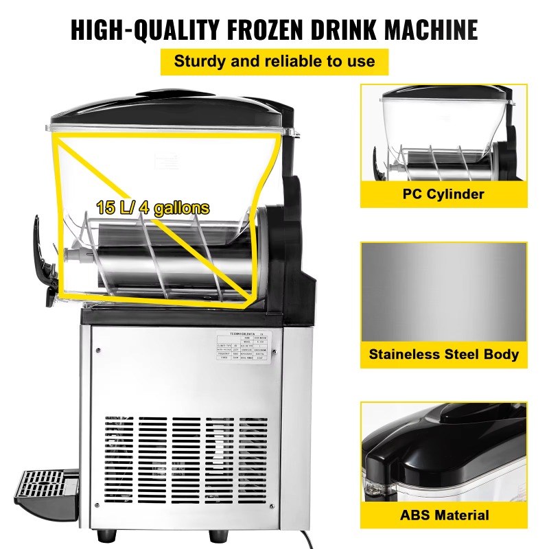 2026VEVOR Commercial Slushy Ic - Slushy Machine 评论和价格
