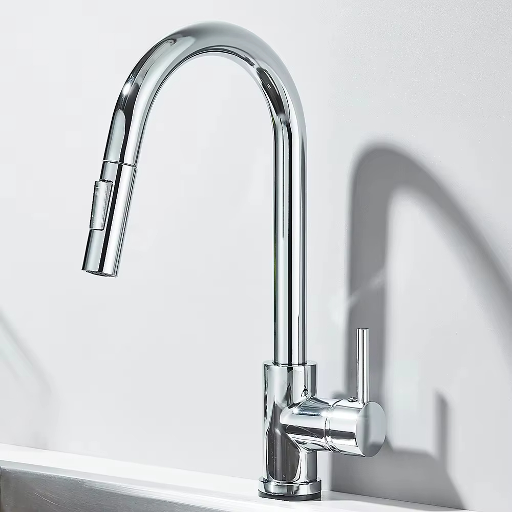 Black Silver Kitchen Faucet, D - Commercial Kitchen Mixer Tap 评论和价格