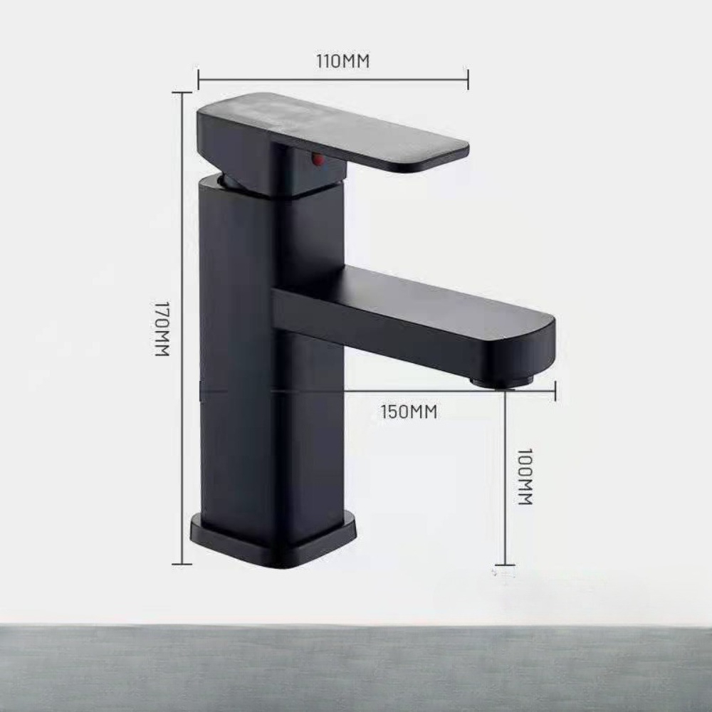 Black Bathroom Faucets Hot and - Commercial Kitchen Mixer Tap 评论和价格