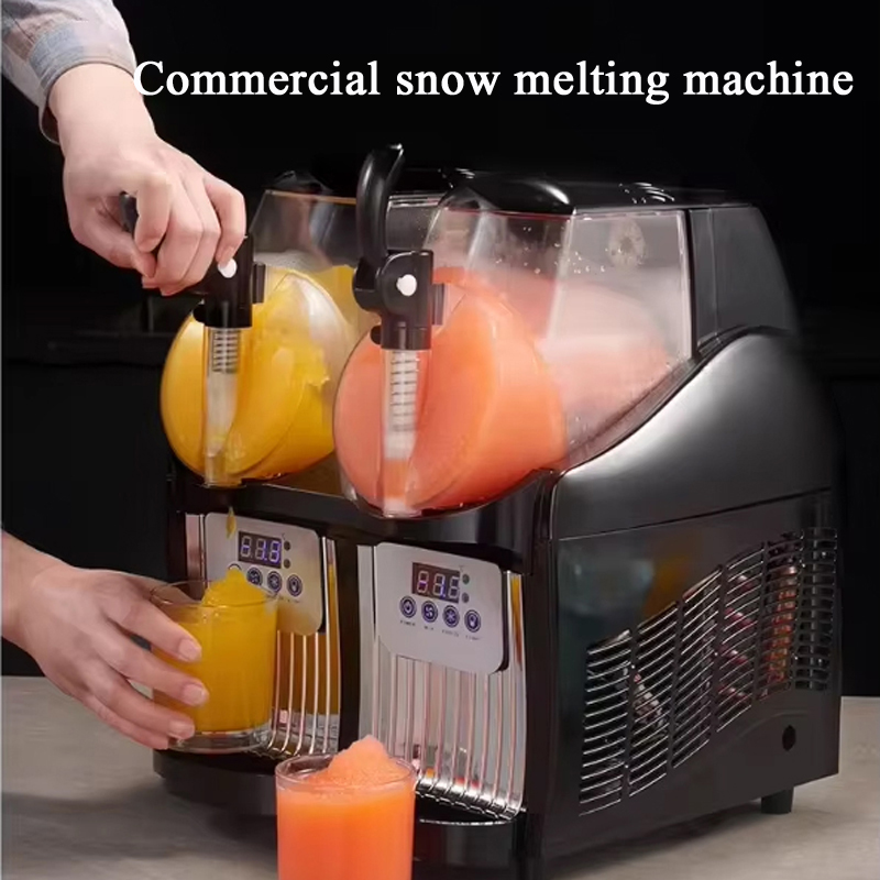 Double Tank 4L Commercial Slus - Slushy Machine 评论和价格