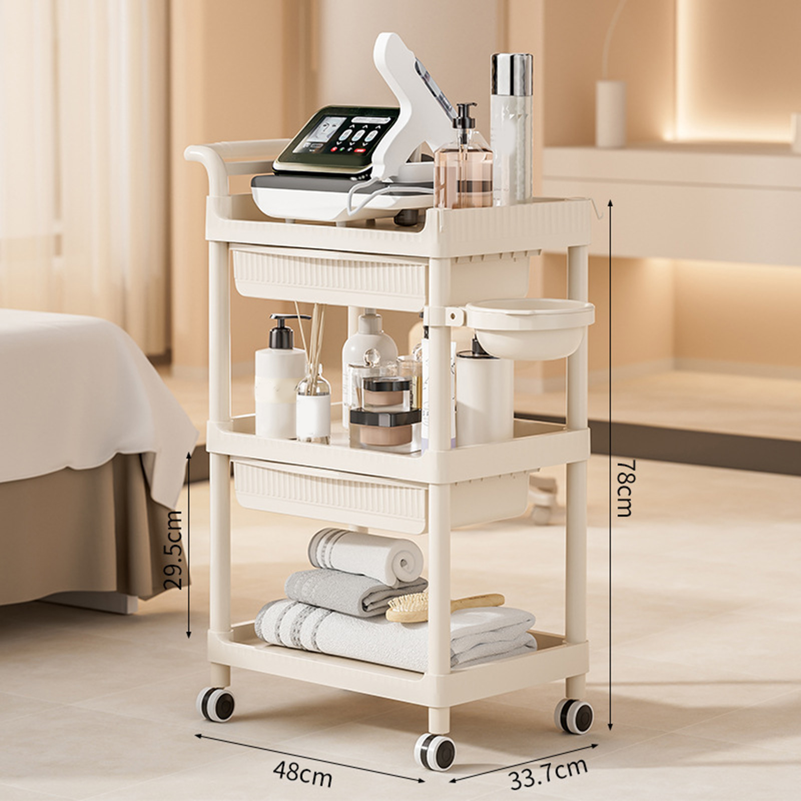 3 Tier Trolley Beauty Salon Sp - Commercial Kitchen Management 评论和价格
