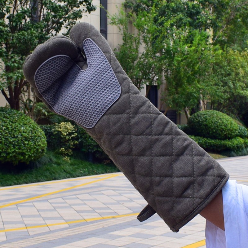 Kitchen Oven Gloves Heat Resis - Commercial Kitchen Microwave 评论和价格