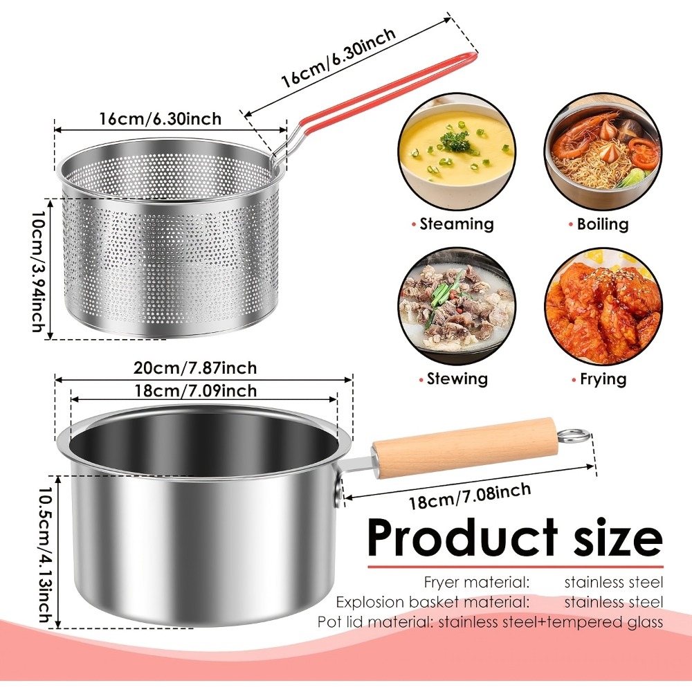 2.5L stainless steel deep frye - Commercial Kitchen Appliances 评论和价格