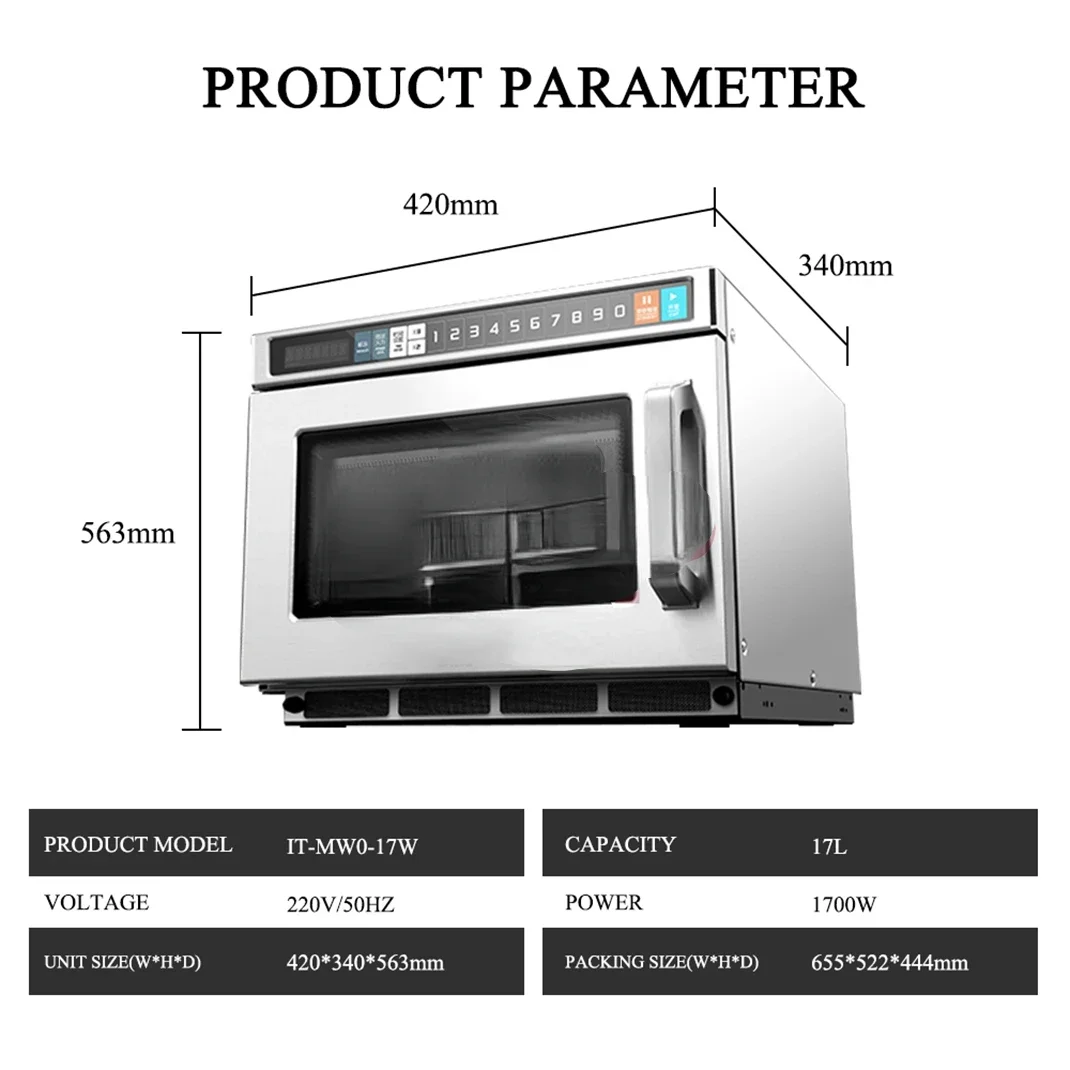 Best Seller FirstHot Selling 1 - Commercial Kitchen Microwave 评论和价格