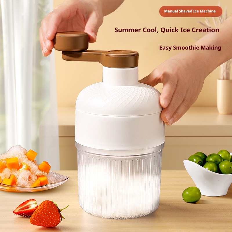 Portable Manual Shaved Ice Mak - Slushy Machine 评论和价格