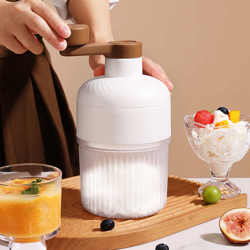 Portable Manual Shaved Ice Mak - Slushy Machine 评论和价格