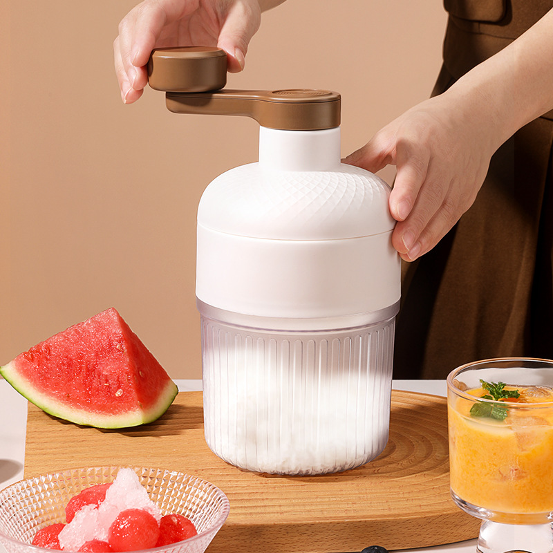Portable Manual Shaved Ice Mak - Slushy Machine 评论和价格