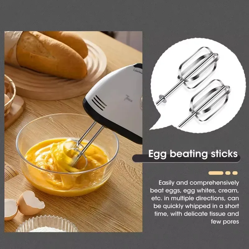 220V Handheld Electric Egg Bea - Rotary Bakery Oven 评论和价格