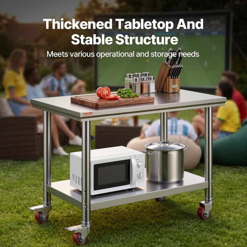 Stainless Steel Work Table 36x - Commercial Kitchen Images 评论和价格