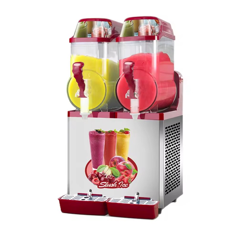 2 Tanks Commercial Stainless S - Slushy Machine 评论和价格