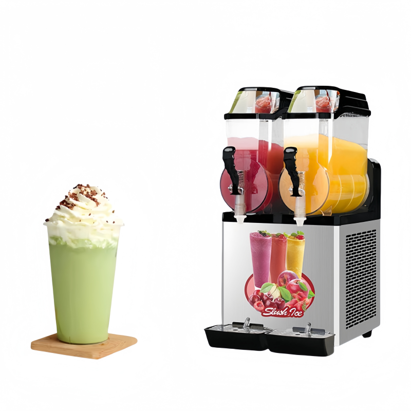 2 Tanks Commercial Stainless S - Slushy Machine 评论和价格