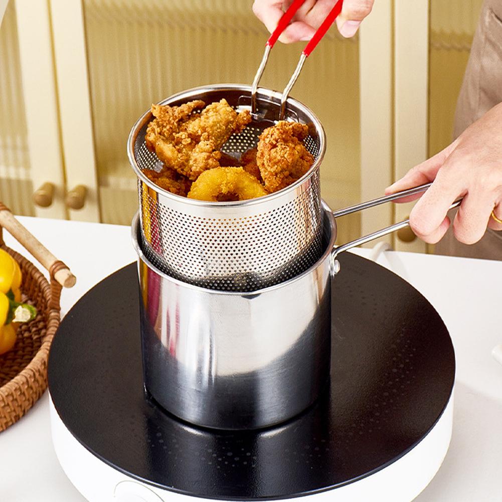 Stainless Steel Deep Fryer Pot - Commercial Kitchen Appliances 评论和价格