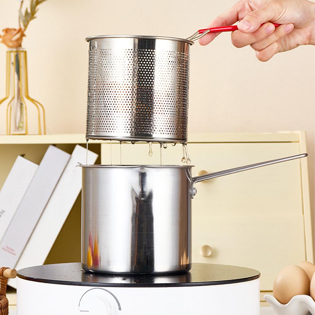 Stainless Steel Deep Fryer Pot - Commercial Kitchen Appliances 评论和价格